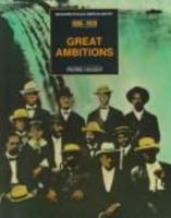 Great Ambitions: From the "Separate But Equal" Doctrine to the Birth of the NAACP, 1896-1909 0791026906 Book Cover