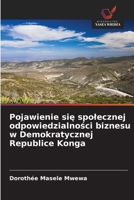 Pojawienie sie spolecznej odpowiedzialnosci biznesu w Demokratycznej Republice Konga (Polish Edition) 6209653596 Book Cover