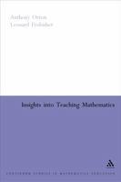 Insights into Teaching Mathematics (Introduction to Education (Cassell)) 0826477488 Book Cover