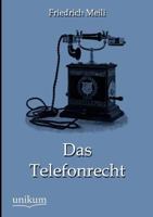 Das Telefonrecht 3846020338 Book Cover