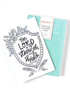 Scripture Coloring Cards: Color, Share, and Inspire 1944515402 Book Cover
