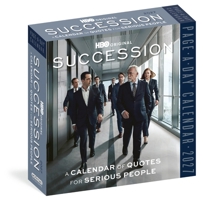 The Official Succession Page-A-Day® Calendar 2027: A Calendar of Quotes for Serious People 1523534249 Book Cover