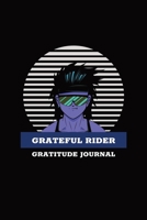 Grateful Rider Gratitude Journal: 52 Week Gratitude and Affirmation Journal with Prompts Inspirational Quotes For Men 1679078038 Book Cover