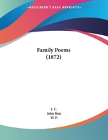 Family Poems 110405485X Book Cover