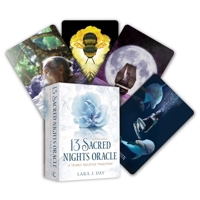 13 Sacred Nights Oracle: A Yearly Solstice Tradition (A 52-Card Deck & Guidebook) 1582708843 Book Cover