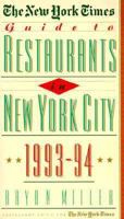 New York Times Restaurant Guide 0812913132 Book Cover