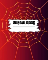 Recipe Book: Halloween Lovers Gift Themed Cooking Book 1689763760 Book Cover