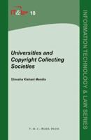 Universities and Copyright Collecting Societies 9067042986 Book Cover