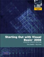 Starting Out With Visual Basic 2008 0136076955 Book Cover
