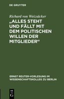 "Alles steht und fällt mit dem politischen Willen der Mitglieder" : die Vereinten Nationen auf dem Weg in die zweite Jahrhunderthälfte 3110152517 Book Cover