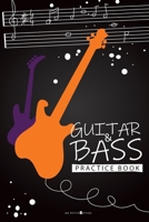 Guitar & bass: Carnet de voyage pour la guitare et la basse pour écrire ses tablatures et accords de ses riffs préférés. 1675140200 Book Cover