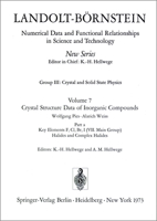 Key Elements F, CL, Br, J (Viith Main Group). Halides and Complex Halides / Schlusselelemente F, CL, Br, J (VII. Hauptgruppe). Halogenide Und Halogenokomplexe 3540061665 Book Cover