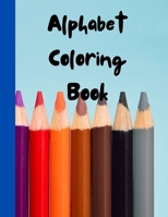 Alphabet coloring book B09TFF1FL5 Book Cover