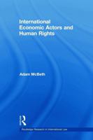 International Economic Actors and Human Rights 0415685400 Book Cover