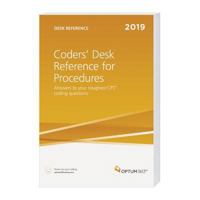 Coders Desk Reference for Procedures 2019 1622544994 Book Cover