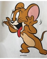 Notebook: Tom and Jerry Cartoon Soft Glossy Cover College Ruled Lined Pages Book 7.5 x 9.25 Inches 110 Pages 1692399357 Book Cover