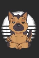 German Shepherd Yoga Funny Dog Lover Gift Book: 120 6x9 1686033559 Book Cover