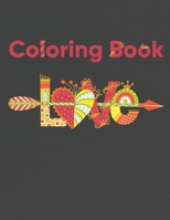 Love Coloring Book: Romantic Valentine's Day Designs to Color B08TQ42SCJ Book Cover