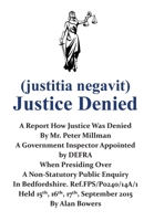 Justice Denied 180031552X Book Cover