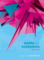 Maths for Economics 5th Edition 0198839502 Book Cover