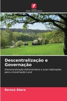 Descentralização e Governação (Portuguese Edition) 6209449328 Book Cover