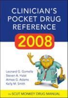 Clinician's Pocket Drug Reference 2008 0071496254 Book Cover