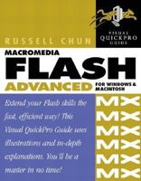 Macromedia Flash MX Advanced for Windows and Macintosh Visual QuickPro Guide 0201758466 Book Cover