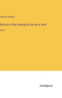 Records of the Geological Survey of India: Vol. V 3382133717 Book Cover