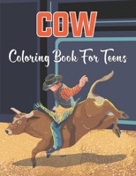 Cow Coloring Book for Teens: An Adult Cow Coloring Book Designs with Mandala Style Patterns for relaxation (cow coloring book) . Vol-1 B08WJW8SH9 Book Cover