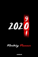 2020 Monthly Planner: Notebook 110 page manth Planner + Notes page 1656628058 Book Cover