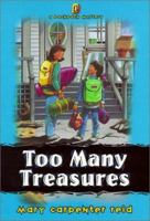 Too Many Treasures (Backpack Mystery, No. 1) 1556617151 Book Cover