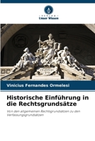 Historische Einführung in die Rechtsgrundsätze (German Edition) 6209679536 Book Cover