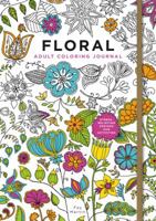 Floral Adult Coloring Journal: Stress-Relieving Designs and Activities 0062573691 Book Cover