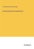 Das Brasilianische Handelsrecht 3382018640 Book Cover