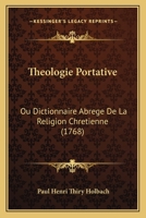 Theologie portative 0274861305 Book Cover