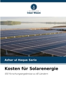 Kosten für Solarenergie (German Edition) 6203593001 Book Cover