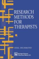 Research Methods for Therapists 1565932072 Book Cover