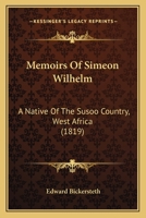 Memoirs of Simeon Wilhelm 1165471779 Book Cover