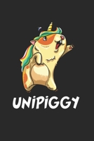 Einhorn Meerschweinchen Notizbuch: Einhorn Meerschweinchen Notizbuch f�r Liebhaber / Notizheft / Notizblock A5 (6x9in) Dotted Notebook / Punkteraster / 120 gepunktete Seiten 1671328566 Book Cover