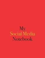 My Social Media Notebook 1092374523 Book Cover