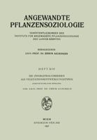 Die Zwergstrauchheiden ALS Vegetationsentwicklungstypen: Fortsetzung Und Schluss 321180434X Book Cover