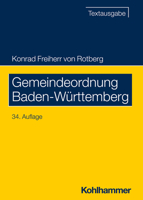 Gemeindeordnung Baden-Wurttemberg 3170443283 Book Cover