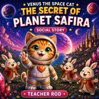 Venus the Space Cat: The Secret of Planet Safira B0GWM74T5L Book Cover