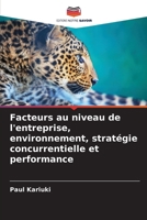 Facteurs au niveau de l'entreprise, environnement, stratégie concurrentielle et performance (French Edition) 6207562615 Book Cover