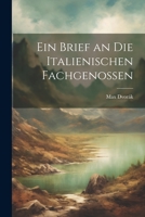 Ein Brief an Die Italienischen Fachgenossen 1022155458 Book Cover