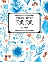 2020 Weekly & Monthly Planner: Beautiful and Simple Flamingos Calendar, Organizer with Inspirational and Motivational Quotes for Women 1674838239 Book Cover