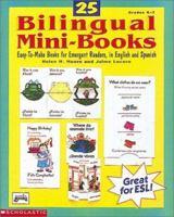 25 Billingual Mini-Books (Grades K-2) 0590498029 Book Cover