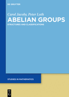 Classifications of Infinite Abelian Groups 3110432110 Book Cover