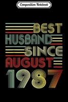 Composition Notebook: Mens 30th Wedding Anniversary Gifts Husband Since October 1989  Journal/Notebook Blank Lined Ruled 6x9 100 Pages 1673553990 Book Cover