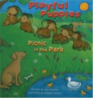 Playful Puppies: Picnic in the Park 1591256364 Book Cover